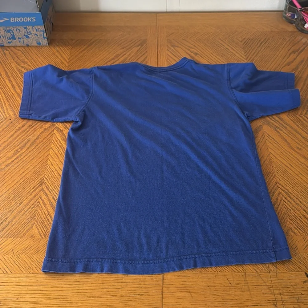 Hurley Blue Tee with Yellow Graphic